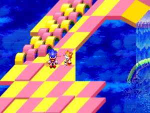 sega play online Sonic and the Crackers Duet